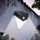 32 LED Solar Power PIR Motion Sensor Wall Light Outdoor Lamp 4 Sides Waterproof