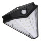 32 LED Solar Power PIR Motion Sensor Wall Light Outdoor Lamp 4 Sides Waterproof