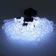 32FT 10M 100LED Solar Water Drop Fairy String Light Outdoor Garden Party Christmas Lawn Lamp Decor