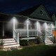 360 Degree Illumination Solar Power PIR Motion Sensor LED Wall Light Outdoor Waterproof Street Garden Lamp