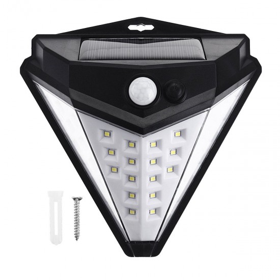 38 LED Outdoor Solar Light Waterproof Garden Wall Lamp Body Induction Bulb Light