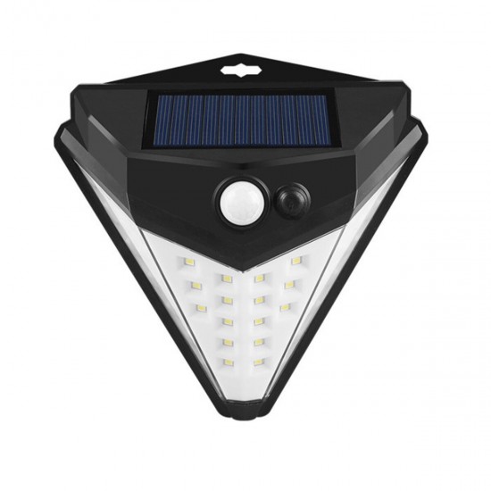 38 LED Outdoor Solar Light Waterproof Garden Wall Lamp Body Induction Bulb Light