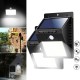 40 LED Solar Power Light PIR Motion Sensor Security Outdoor Garden Waterproof Wall Lamp