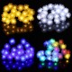 4.8M Solar Power Light Control 20 LED Christmas Fairy String Light Party Outdoor Patio Decor Lamp