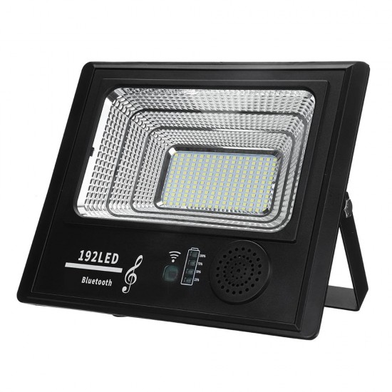Bright Solar Powered 192 LED Flood Security Light Dimmable with Remote Controller for Garden Wall Outdoor