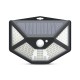 Co-Branded DG-LT112 PIR Sensor 112LED Solar Wall Lamp Five-Direction Luminescence Solar Light IP65