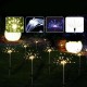 Outdoor 3V DIY Lawn Lamp 90/120/150 LED Solar Light Yard Garden Landscape Decor