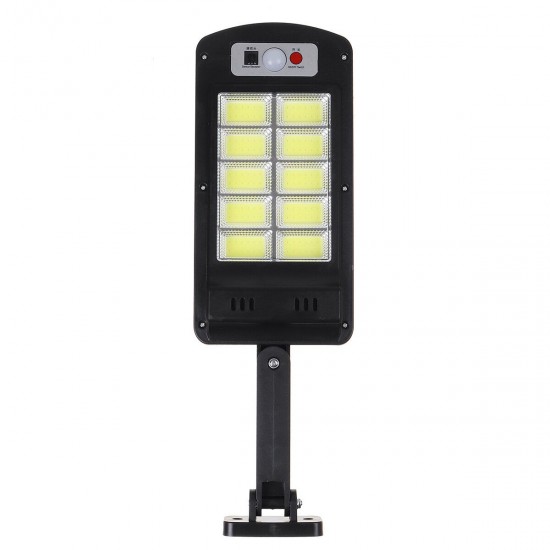 Solar LED Street Light 120/240 COB Waterproof Sensor Remote Control Wall Road Lamp