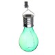 Solar Powered Camping Hanging LED Light Bulb Waterproof for Outdoor Garden Yard