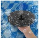 Solar Powered Floating Water Fountain Pump Panel with LED Light for Pool Garden Pond Watering Submersible