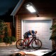 Solar Powered LED Wall Light Motion Sensor 120 COB Outdoor Home Street Lamp with Remote Control