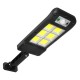 Solar Powered LED Wall Light Motion Sensor 120 COB Outdoor Home Street Lamp with Remote Control