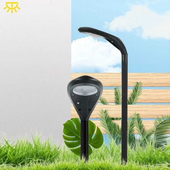 2Pcs 12LED Solar Light 3000K/6000K Adjustable Solar Spotlight Solar Power Landscape Wall Light Outdoor Garden Decoration Lamps Path Lights