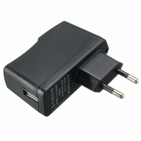 AC100V-240V To DC5V 2A 10W USB Power Supply Adapter Travel Home Wall Charger