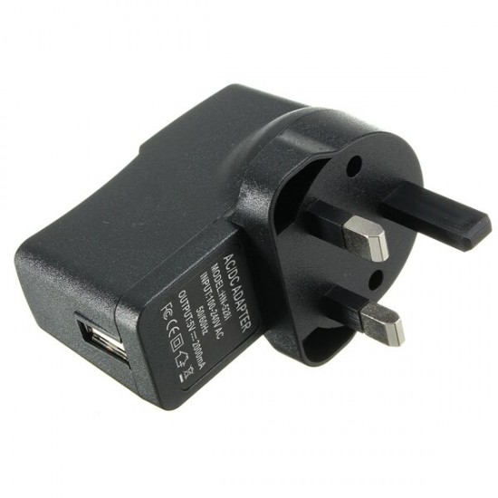 AC100V-240V To DC5V 2A 10W USB Power Supply Adapter Travel Home Wall Charger