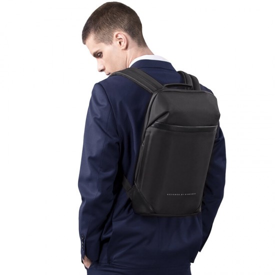 KINGSONS 15.6 inch Laptop Ultra-Slim Backpack Anti-theft Waterproof Multifunctional Business Bag For Man