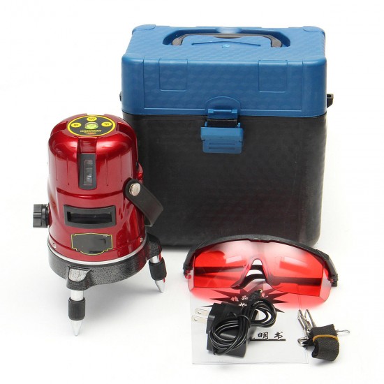 5 Line 6 Point Laser Level Professional Automatic Self Leveling Laser Level Measurement Tool