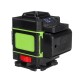 LED Display LD Green Light Laser Level 3D 360° 12 Line Cross Self Leveling Measure Tool