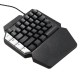 K109 38 Keys Universal USB Wired One-Handed Gaming KeypadMechanical Keyboard for PC Laptop