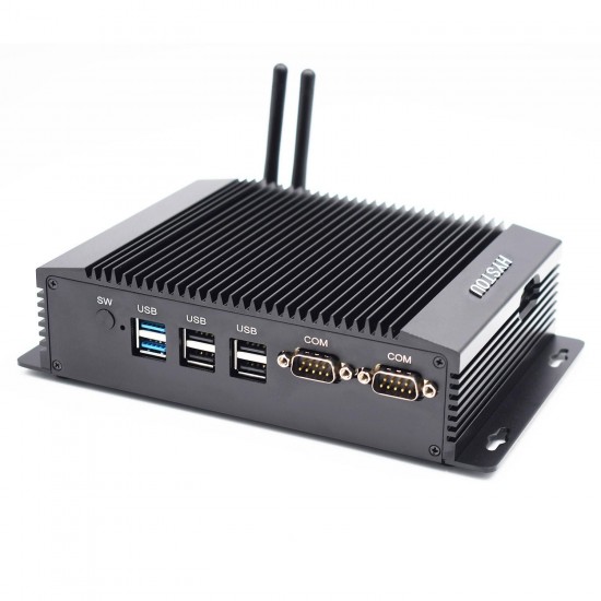 P14 Mini PC Intel Celeron J1900 4GB+64GB/4GB+128GB Win10 DDR3 Intel HD Graphics 2.42GHz Dual LAN SATA mSATA VGA HDMI 4K