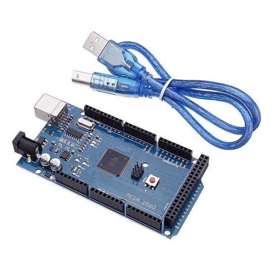 3Pcs Mega2560 R3 ATMEGA2560-16 + CH340 Module With USB Development Board