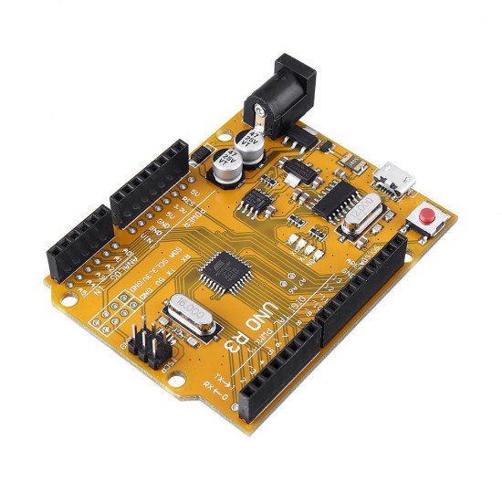 UNO R3 Development Board Improved Version Enhanced SCM Yellow Module