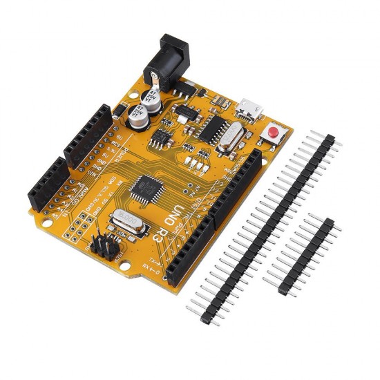 UNO R3 Development Board Improved Version Enhanced SCM Yellow Module