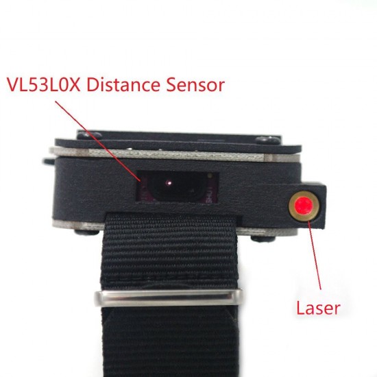 BAD Watch Programmable Watch Atmega32u4 USB Laser VL53L0 Distance Sensor Temperture RTC with 800mAh Battery