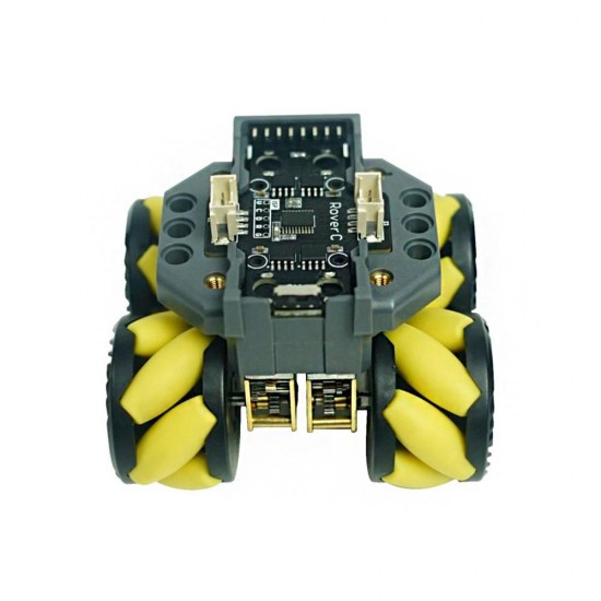 Programmable Omnidirectional Mobile Robot Base Compatible with STM32f030f4 Microcontroller