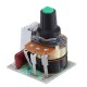 10pcs 500W Thyristor Electronic Regulator Accessaries Dimming Speed Regulation with Switch Temperature Adjustment Knob Module