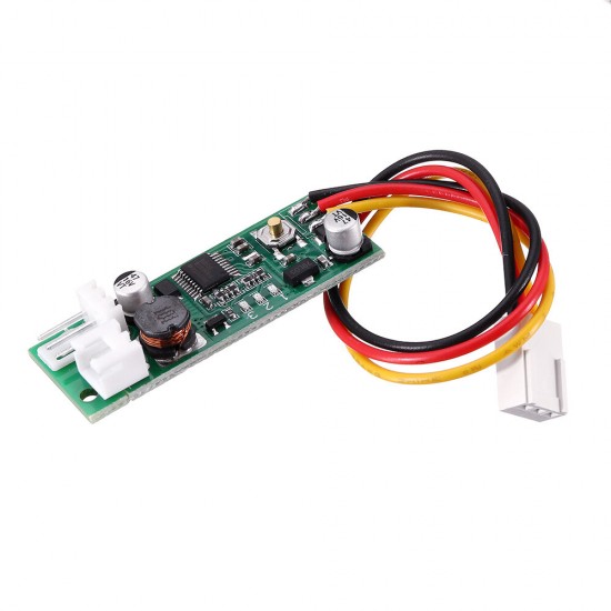 DC 12V Temperature Speed Controller Denoised Speed Controller for PC Fan/Alarm