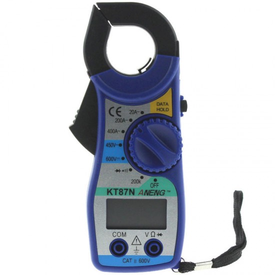 KT87N Digital Multimeter Clamp Meter Current Clamp Pincers AC/DC Current Voltage Tester