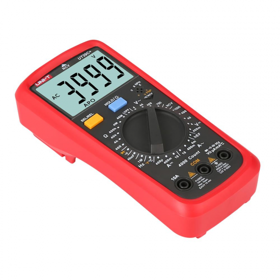 UT39C+ Digital Multimeter AC DC Volt Amp Ohm Capacitance Temp Hz Tester UT39C Plus Data Hold