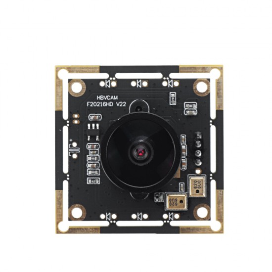 136° 2 Million Pixel USB Camera Module 1080P HD for Face Recognition with Microphone 2MP Wide-angle Cam Module