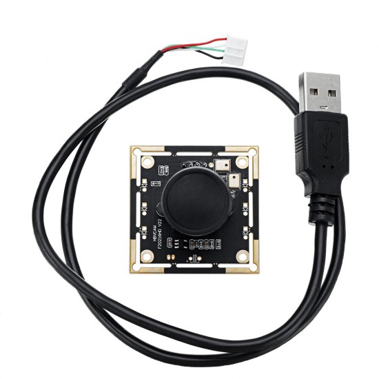 136° 2 Million Pixel USB Camera Module 1080P HD for Face Recognition with Microphone 2MP Wide-angle Cam Module