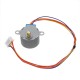 28BYJ-48 5V 4 Phase DC Gear Stepper Motor DIY Kit