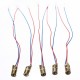 30 pcs DC 5V 5mW 650nm 6mm Laser Dot Diode Module Red Copper Head Tube