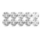 30Pcs DC 5V 3MM x 10MM WS2812B SMD LED Board Built-in IC-WS2812