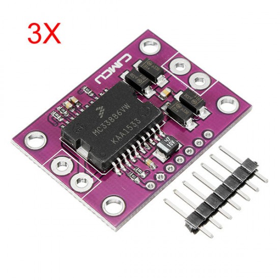 3Pcs CJMCU-3386 MC33186DH1 Automotive Computer Board Idle Speed Throttle Drive Board A H Bridge