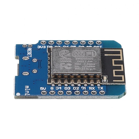 3Pcs D1 mini V2.2.0 WIFI Internet Development Board Based ESP8266 4MB FLASH ESP-12S Chip for Arduino - products that work with official Arduino boards