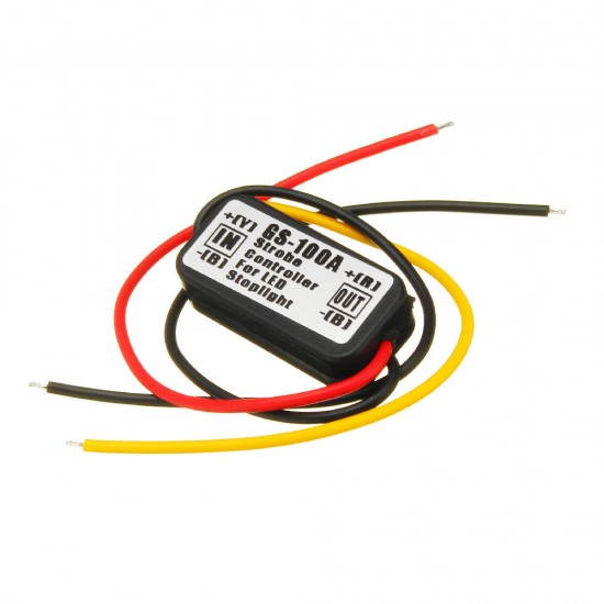 3pcs 12V Waterproof Flash Strobe Controller Flasher Module For Car LED Brake Stop Lights Lamp