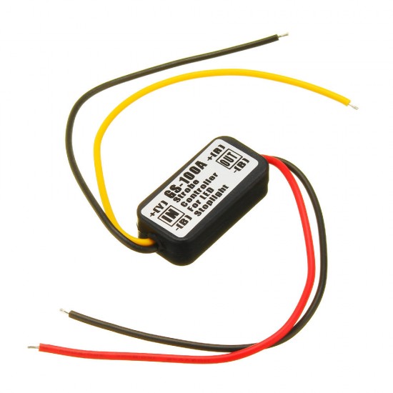 3pcs 12V Waterproof Flash Strobe Controller Flasher Module For Car LED Brake Stop Lights Lamp