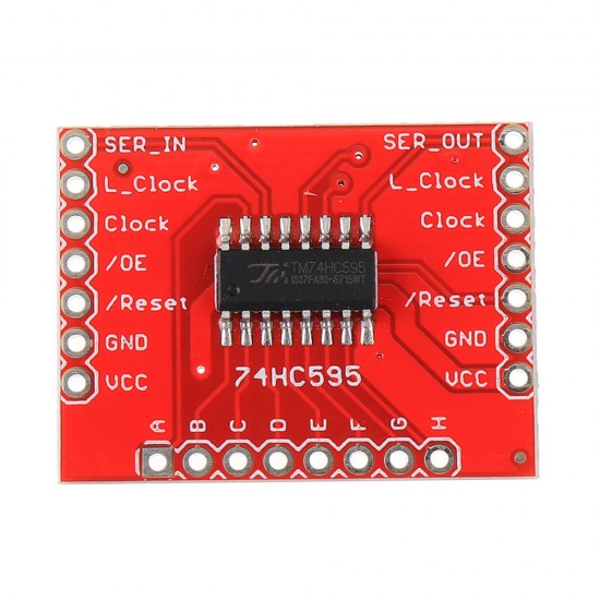 3pcs 74HC595 Adapter Module Shift Register Module