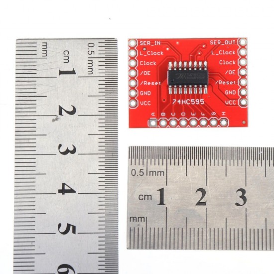 3pcs 74HC595 Adapter Module Shift Register Module