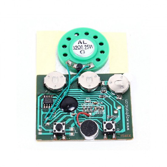 3pcs Programmable Music Board For Greeting Card DIY Gifts 30secs 30S Key Control Sound Voice Audio Recordable Recorder Module