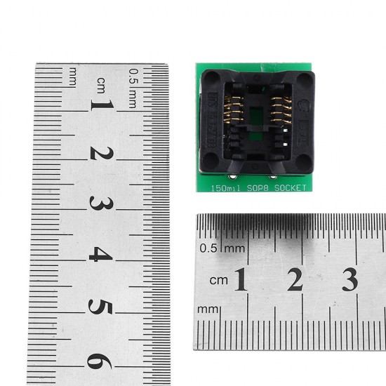 3pcs SOIC8 SOP8 to DIP8 Wide-body Seat Wide 150mil Programmer Adapter Socket