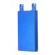 40*80 0.5mm Blue Aluminum Alloy Water Cooling Block Radiator Liquid Cooler Heat Sink Equipment