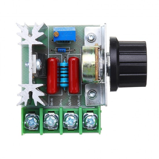 5Pcs 2000W Speed Controller SCR Voltage Regulator Dimmer Thermostat