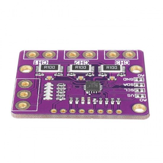 5Pcs CJMCU-3221 INA3221 Triple-way Low Side / High Side I2C Output Current Power Monitor Module