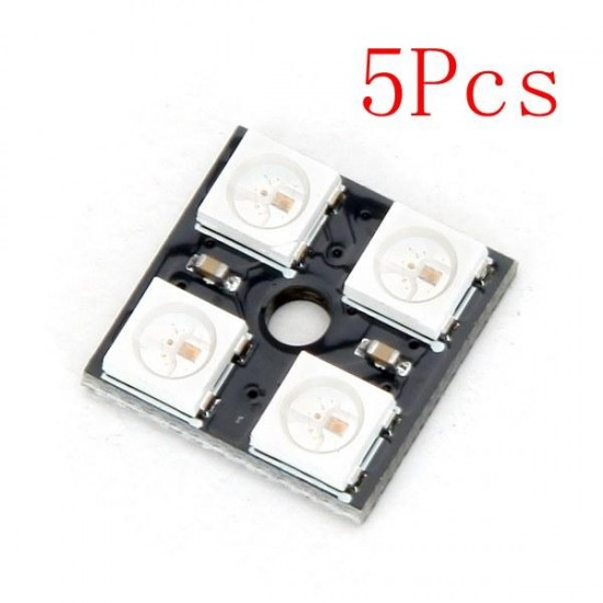 5Pcs CJMCU 4 Bit WS2812 5050 RGB LED Driver Development Board